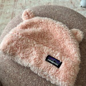 Patagonia Soft Pink Kids Fleece Hat